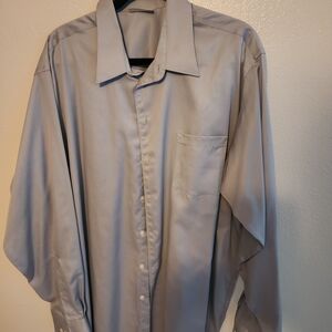Kenneth Cole New York Light Gray Dress Shirt